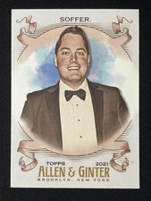 2021 Topps Allen & Ginter #297 Ben Soffer Social Media