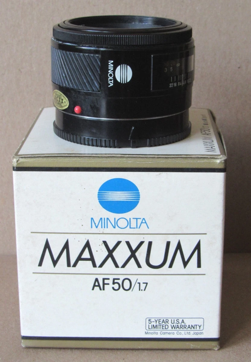 Minolta 50mm f/1.7 Camera Lenses for sale - eBay