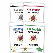CGP Complete KS2 English SAT's Buster Workbook Bundle 1 for year 6
