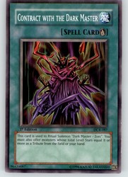 Contract with the Dark Master DCR-087 Dark Crisis Common Unlimited Edition