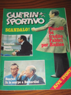 Magazine Guerin Sportivo Juventus 1975 - Scudetto - Poster Manquant