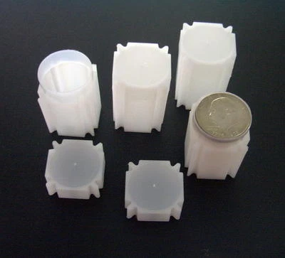 CoinSafe Square Tubes for Liberty Morgan Peace & Eisenhower Silver Dollars