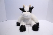 Aurora World FLOPPY COW BLACK WHITE PLUSH 12