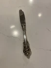 WALLACE GRAND BAROQUE STERLING BUTTER KNIFE  6  1/4"