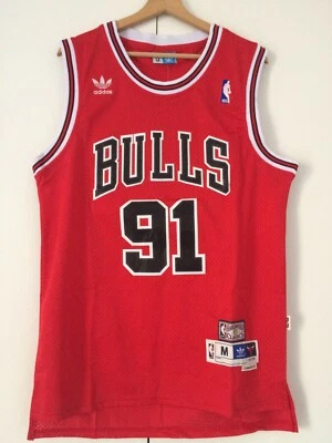 Canotta nba basket jersey maglia Dennis Rodman Chicago Bulls retro S/M/L/XL/XXL