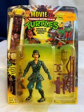 1992 Playmates TMNT PRINCESS MITSU Action Figure in Blister Pack UNPUNCHED