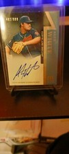 2011 Topps Tier One On The Rise Autographs Baseball Card #AW Alex White /999