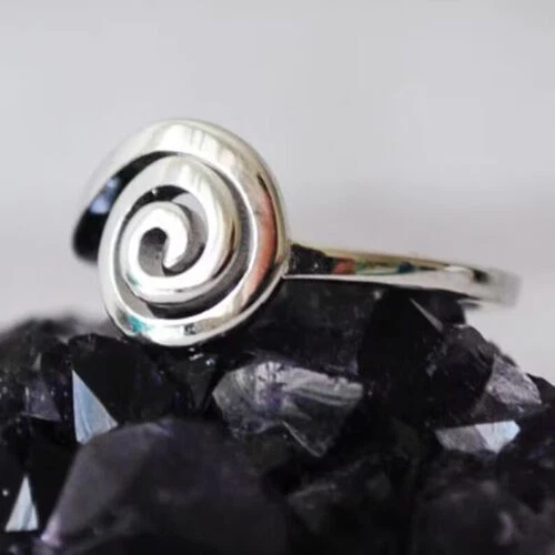 925 Sterling Silver MeditationRing  Band & Statement Ring Handmade Ring All Size