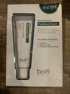 Botanic Heal Derma Intensive pantheol cream + Derma defense all in one package.