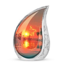 Sunrise Urn - Small Urn - Teardrop Urns For Human Ashes