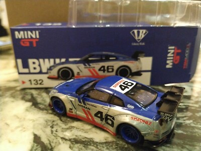 MINI GT 132 chase (used) Nissan GT-R Type 1, Rear Wing ver 1