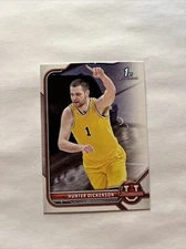 2021-22 Bowman University - #77 Hunter Dickinson (RC)