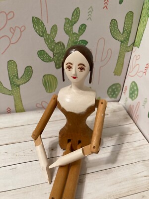 the house of seven gables carved wooden articulated grodnertal peg