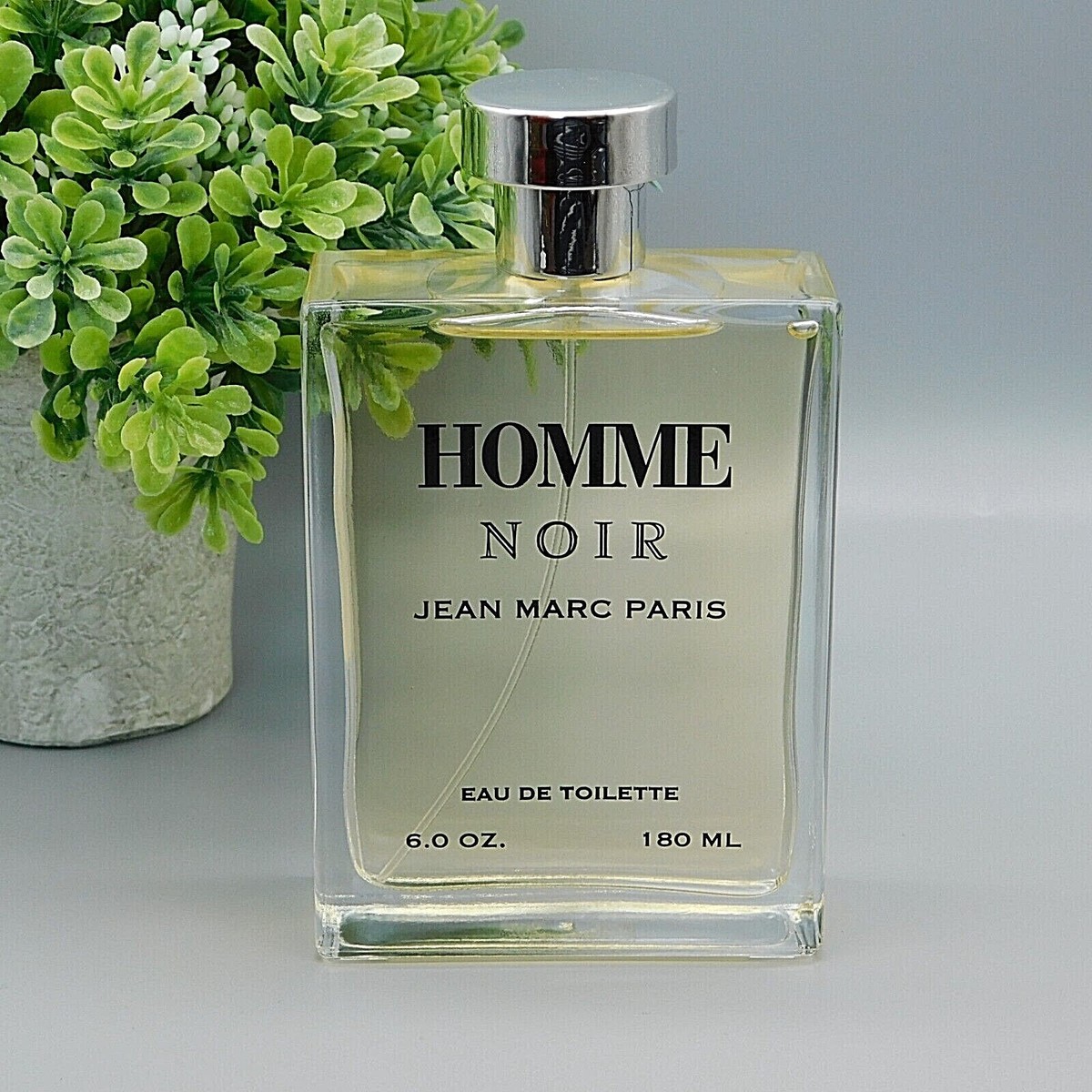 Jean Marc Paris Homme Noir Eau de Toilette Spray oz New