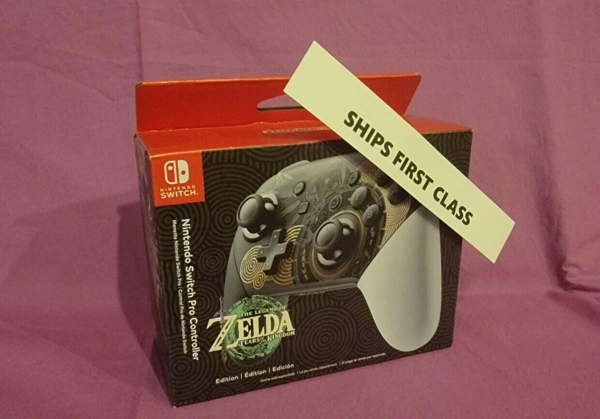 FIRST CLASS! TotK Pro Controller Zelda Tears of the Kingdom Switch