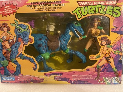 TMNT 1994 Cave Woman April Teenage Mutant Ninja Turtles Radical 