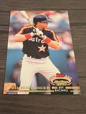 1992 Topps Stadium Club Members Choice Baseball Card #606 Jeff Bagwell (Q1)