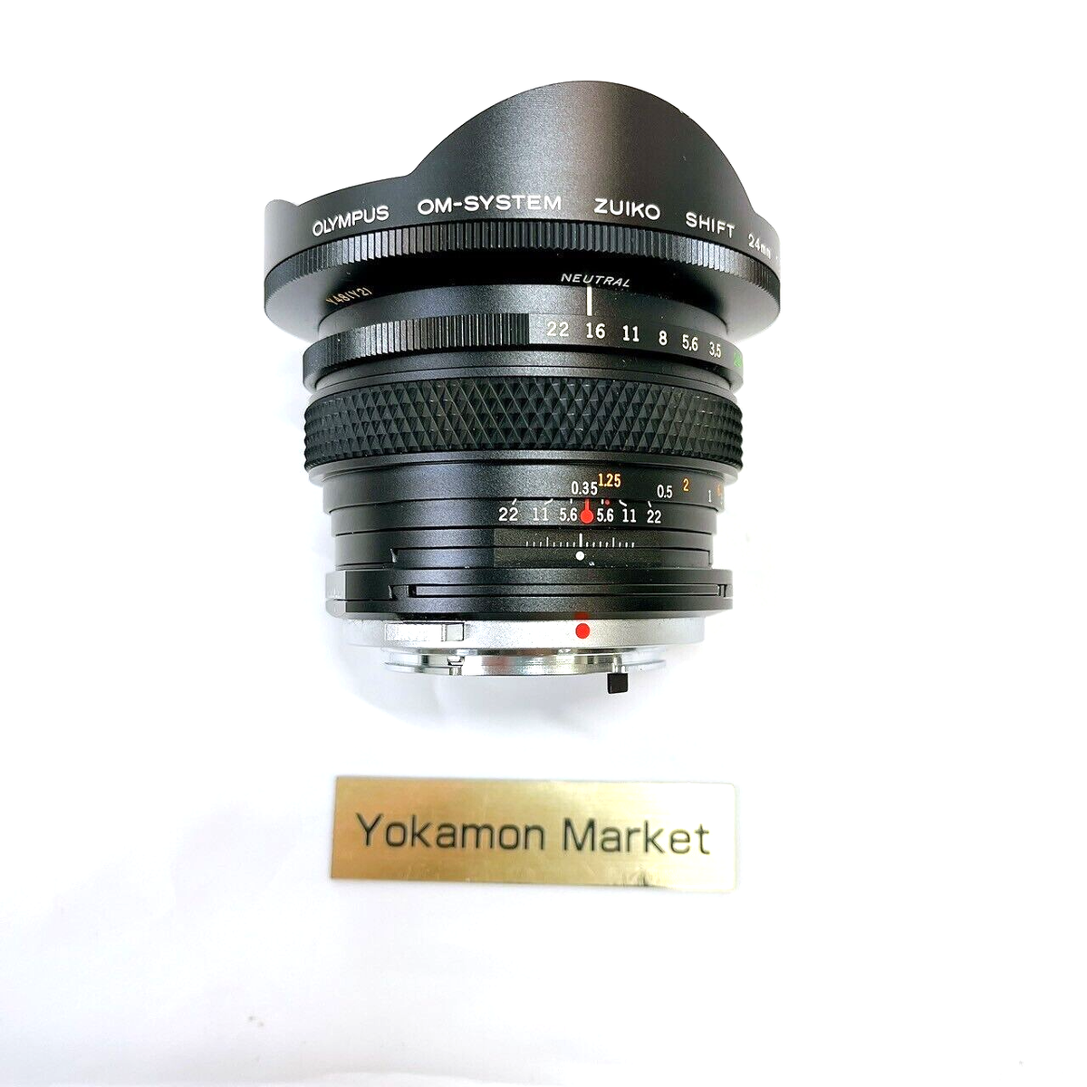 OLYMPUS OM-SYSTEM ZUIKO SHIFT 24mm F/3.5 Camera Lens For OM Mount