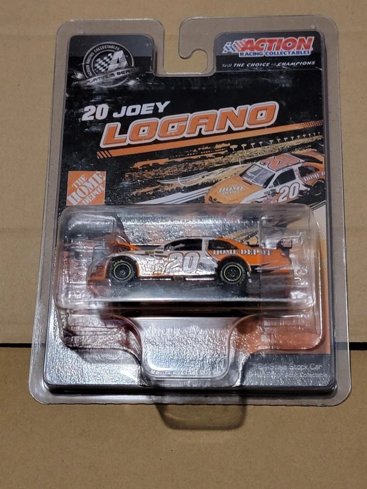 ROOKIE HO ENVÍO GRATUITO 2009 Joey Logano #20 Home Depot COT Platinum Action 1:64 Foto 2 de 4
