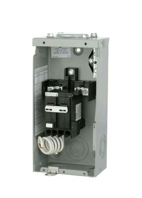 Eaton BR Hot Tub Panel 50 Amp 2-Circuit Self Test GFCI Electrical Box