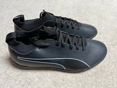 Puma Evoknit FTB 2 TT Herren Astro Fußballschuhe | Schwarz | Größe 9,5 | 104711 |