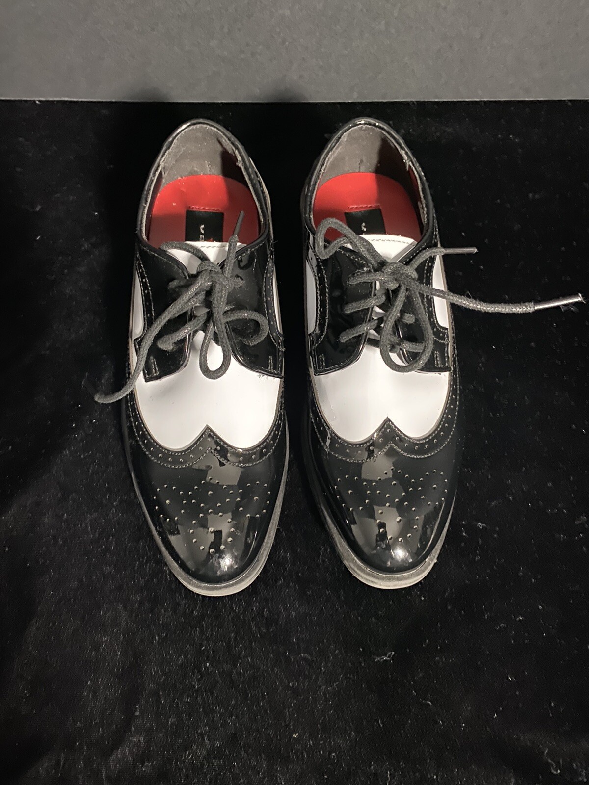 SAOLA Scarpe eleganti ragazzo Vangelo due toni bianco e nero bambino 13