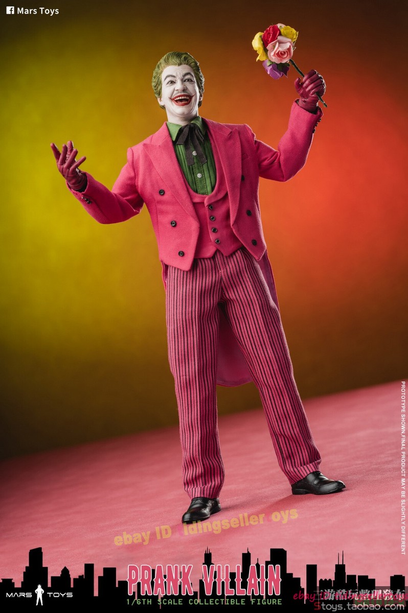 Mars Toys 1/6 Prank Villain The Joker Action Figure MAT013-B Mars Toys 1/6 Prank Villain The Joker Action Figure MAT013-B