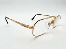 Ettore Buggatti EB 510 Eyeglasses FRAMES Gold 56 18-140 Blue 1575 France F797