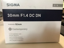 Sigma B0559255 Obiettivo Sigma 30mm F1.4 DC DN C