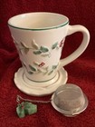 “Pfaltzgraff” Winterberry Pattern, Tea Cup/Lid w/ Stainless Infuser-NEW w/o TAGS — photo 10