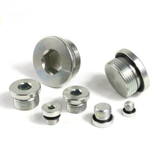 Threaded Plugs Plugs Hydraulic Male BSP Socket Blanking Plug 1/8"-2" M10-M42