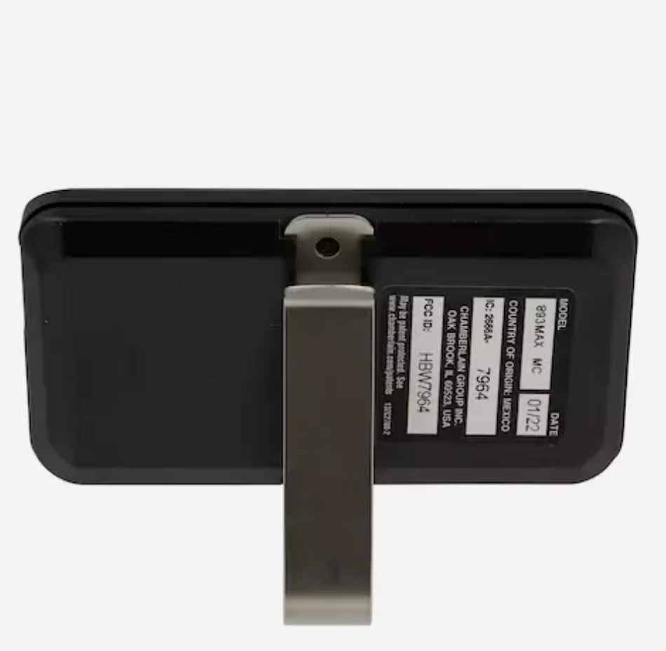 893MAX 3 Button Liftmaster Visor Remote Control Garage Door Opener eBay