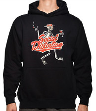 Social Distortion 1979 American Punk Rock Band Men's Black Hoodie