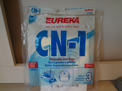 Eureka CN-1 Disposable Dust Bags No. 61980A (Pack of 3)