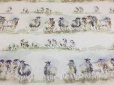 VOYAGE, COME BY Linen Sheep Fabric,Upholstery/Curtains/Blinds/Cushions