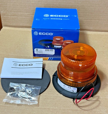 ECCO 730-7613 LED Amber Beacon Light Model 6465 [C3]