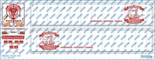 TRUCKMO Decals Andreas Schubert Kofferauflieger 100445  1:87 Herpa Modelle