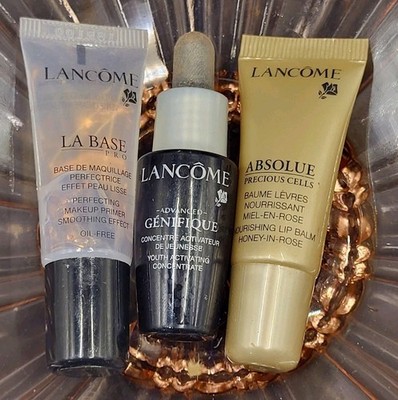 Lancome Skincare Makeup Mini Lot La Base Pro Genifique Absolue New Unused