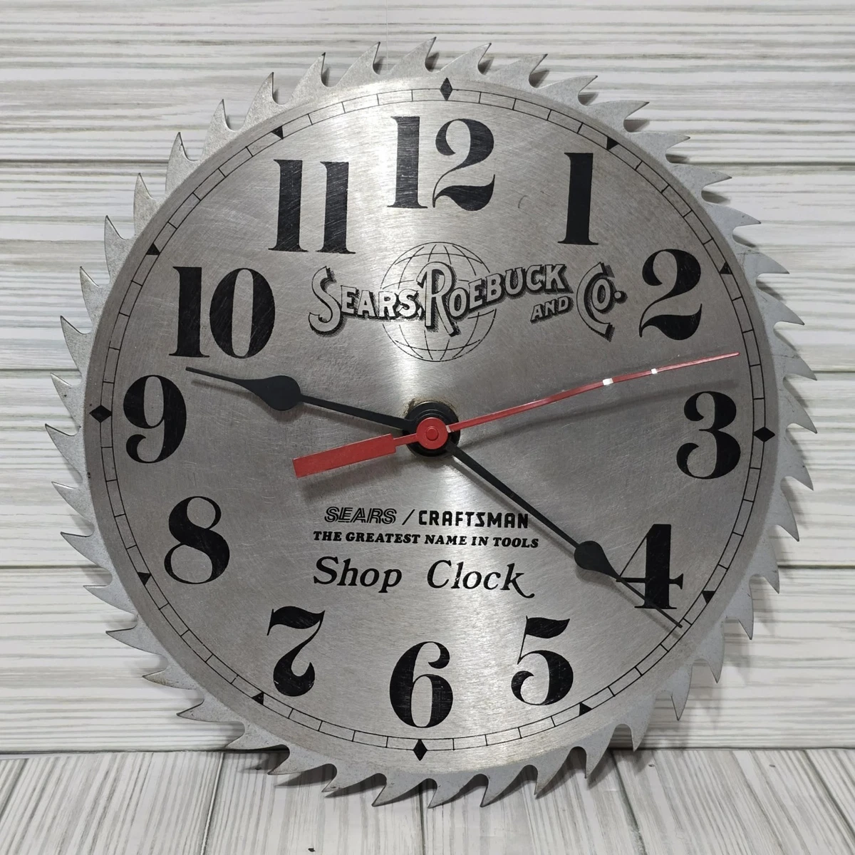 Craftsman Saw Blade Clock for sale | eBay