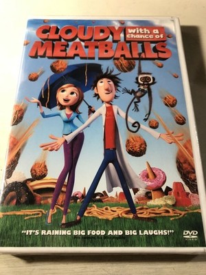 Cloudy with a Chance of Meatballs (2009) DVD NEW Animated Adventure Comedy