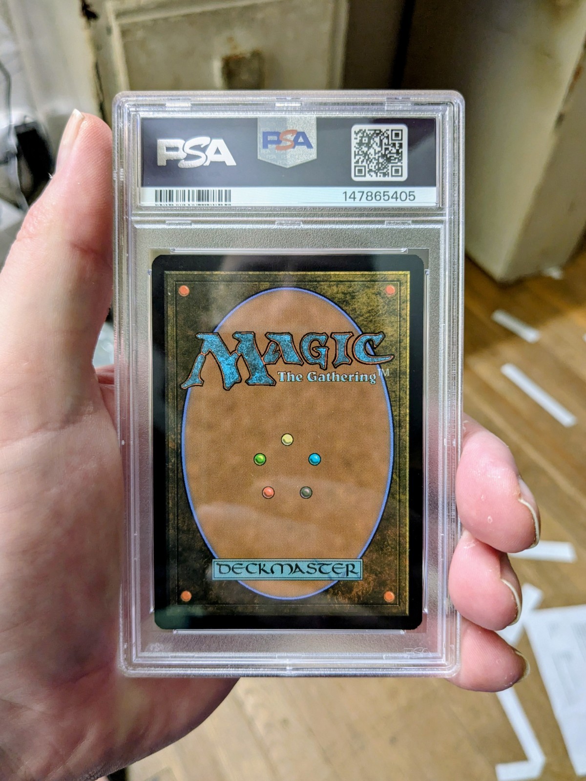 MTG MARVEL SPIDER-MAN FOIL Opposition Agent PSA GRADE 9 view 2