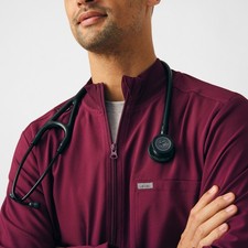 Landau Forward Men's Scrub Jacket