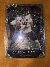 2025 Panini Prizm - Flashback Caleb Williams #7 No Huddle Disco Prizm Bears