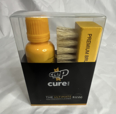 Crep Protect Cure Mini 3-in-1 Shoe Cleaner Kit w/ Premium Brush