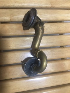 Antique Victrola VV 2 55 Phonograph tone arm & reproducer parts only