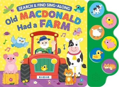 Kidsbooks Publishi Search & Find: Old MacDonald (6-Button Sound Boo (Kartonbuch)