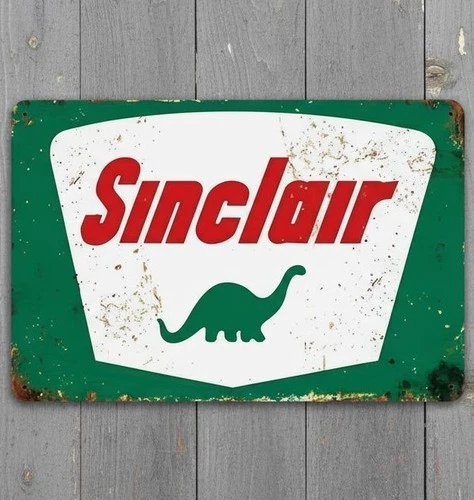 Sinclair Gasoline 8 x 12 Vintage Novelty Metal Sign Made In USA NEW!