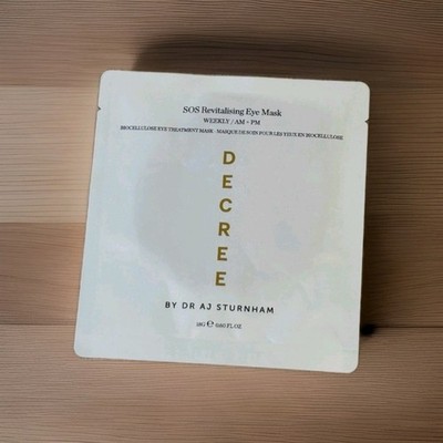 Decree SOS Revitalisierende Augenmaske 18g, 5er Pack