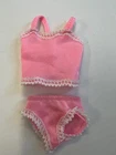 Fun To Dress Barbie #4808 Vintage 1989 Pink Outfit Clothes Camisole Top Panties