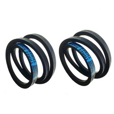 2-Pack 954-04195A 754-04195 Snow Thrower Auger Drive Belt for MTD Troy Bilt Cub